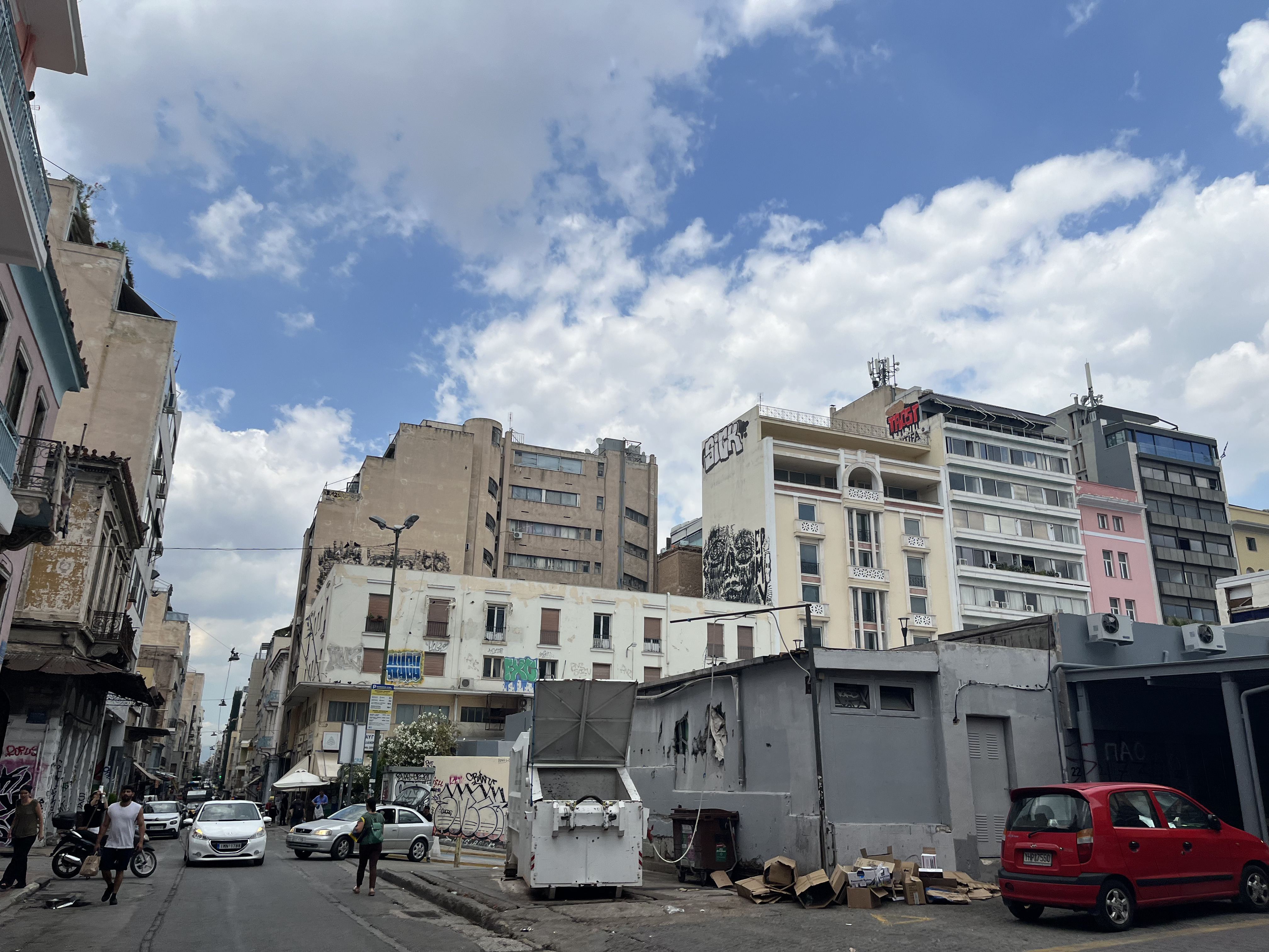 Street scene in Athens